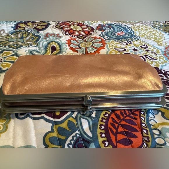 Hobo Pink Leather Wallet Clutch - Picture 7 of 12